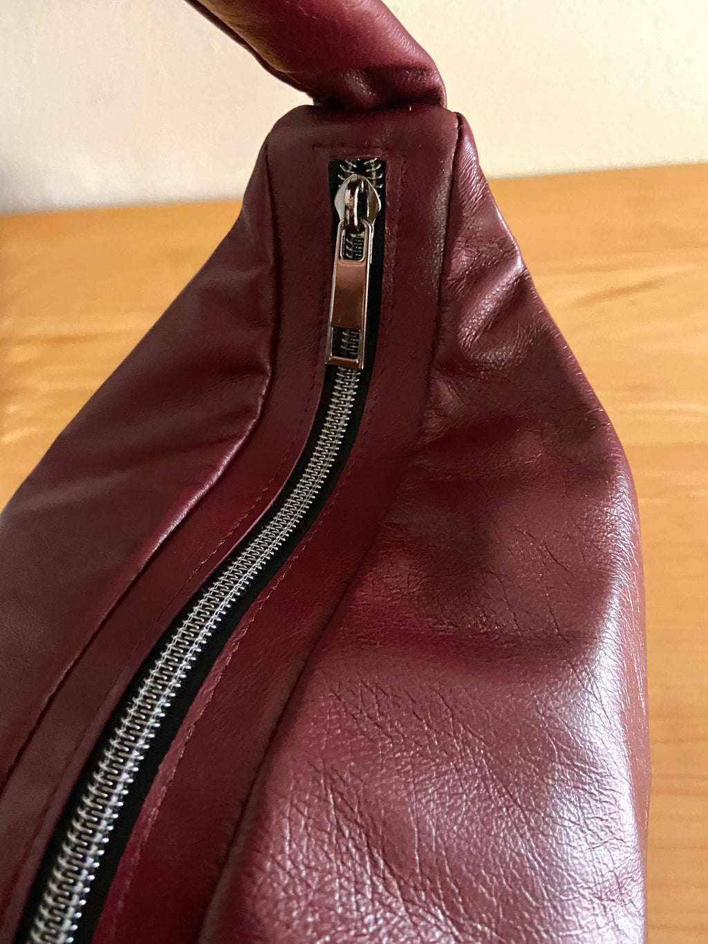 East-West Slouchy Shoulder Bag