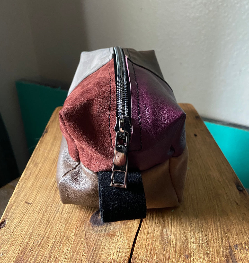 Small Soft Pouch Patchwork Bag