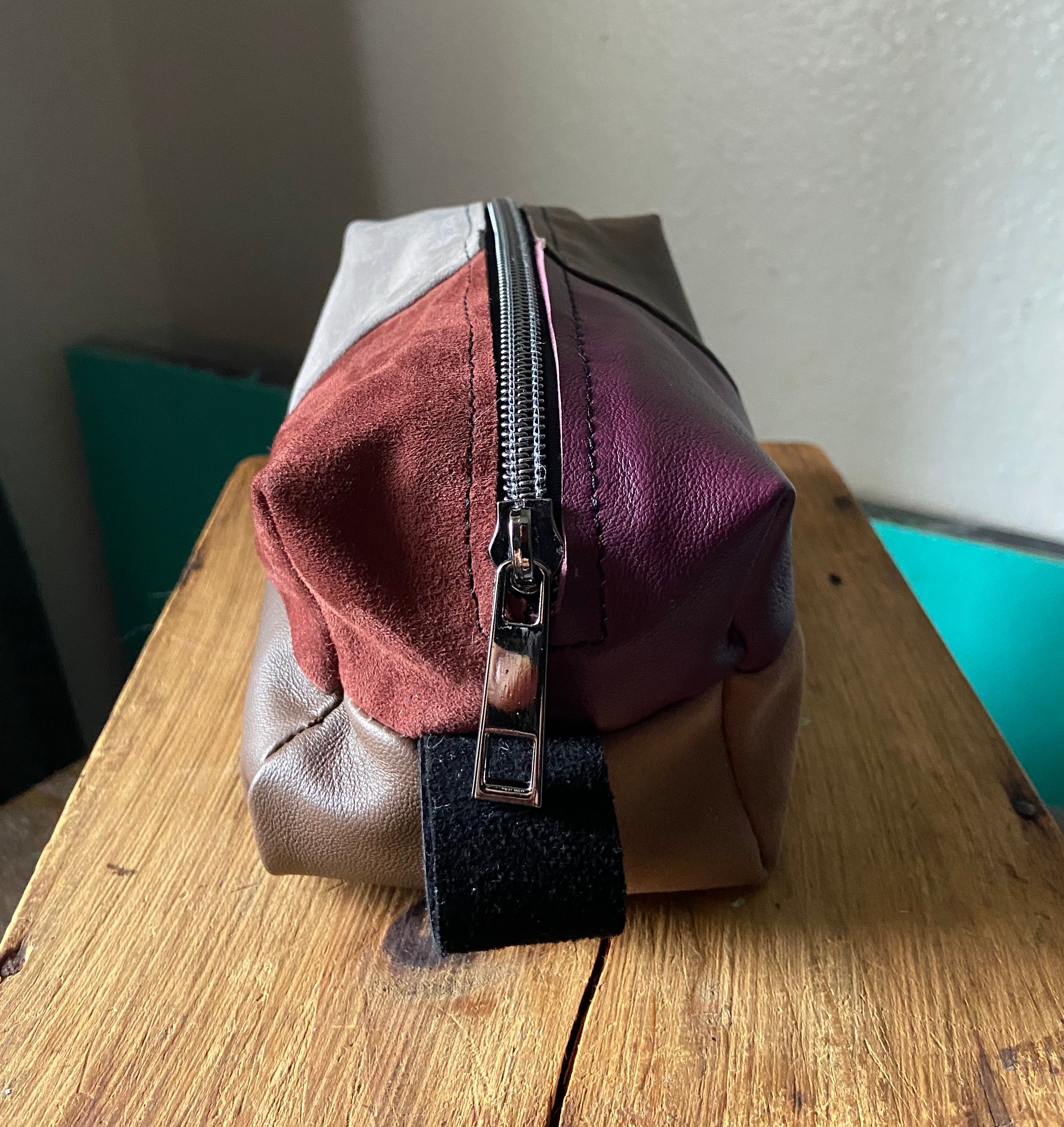 Small Soft Pouch Patchwork Bag