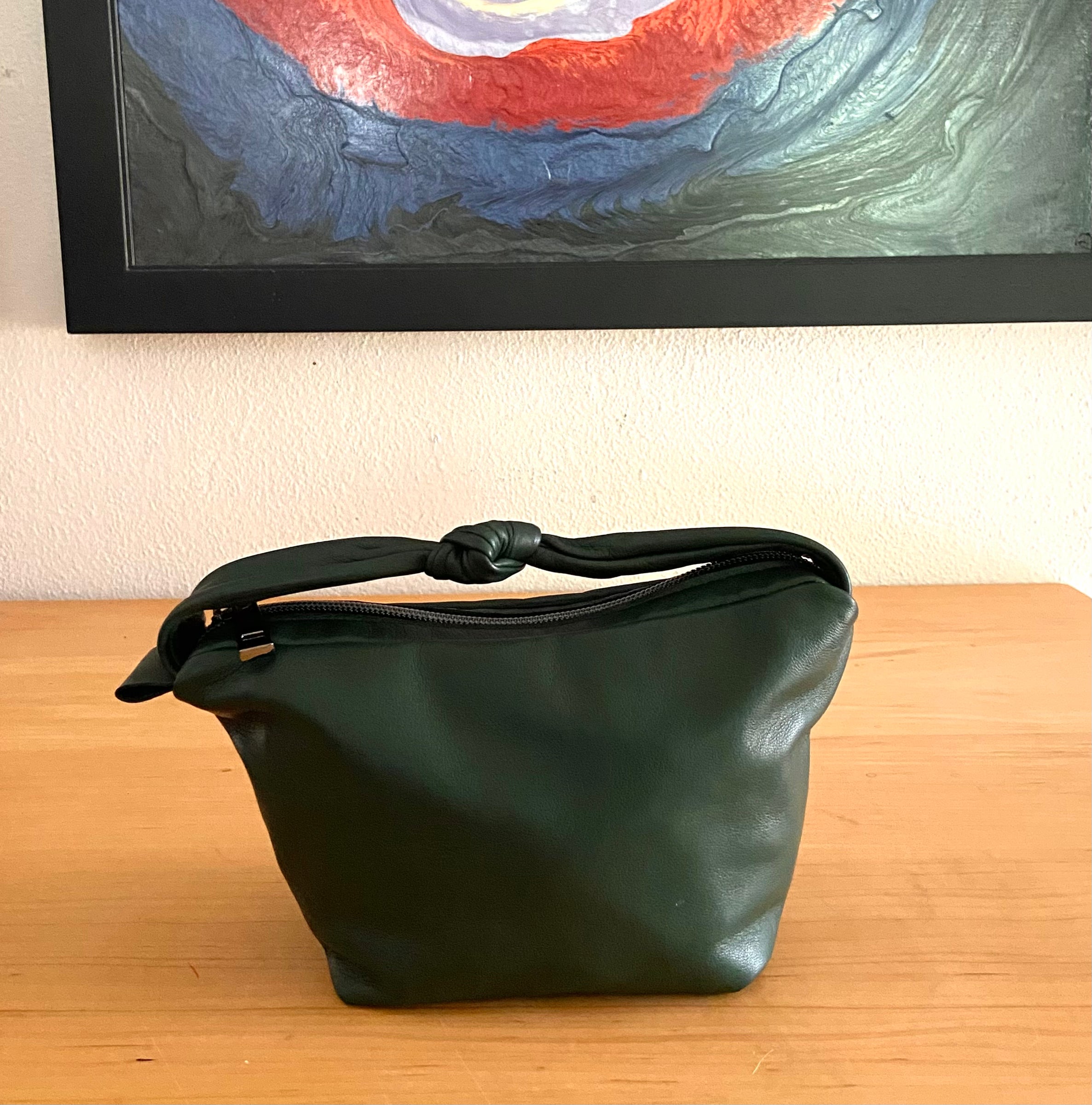 Mini East-West Slouchy Handle Bag