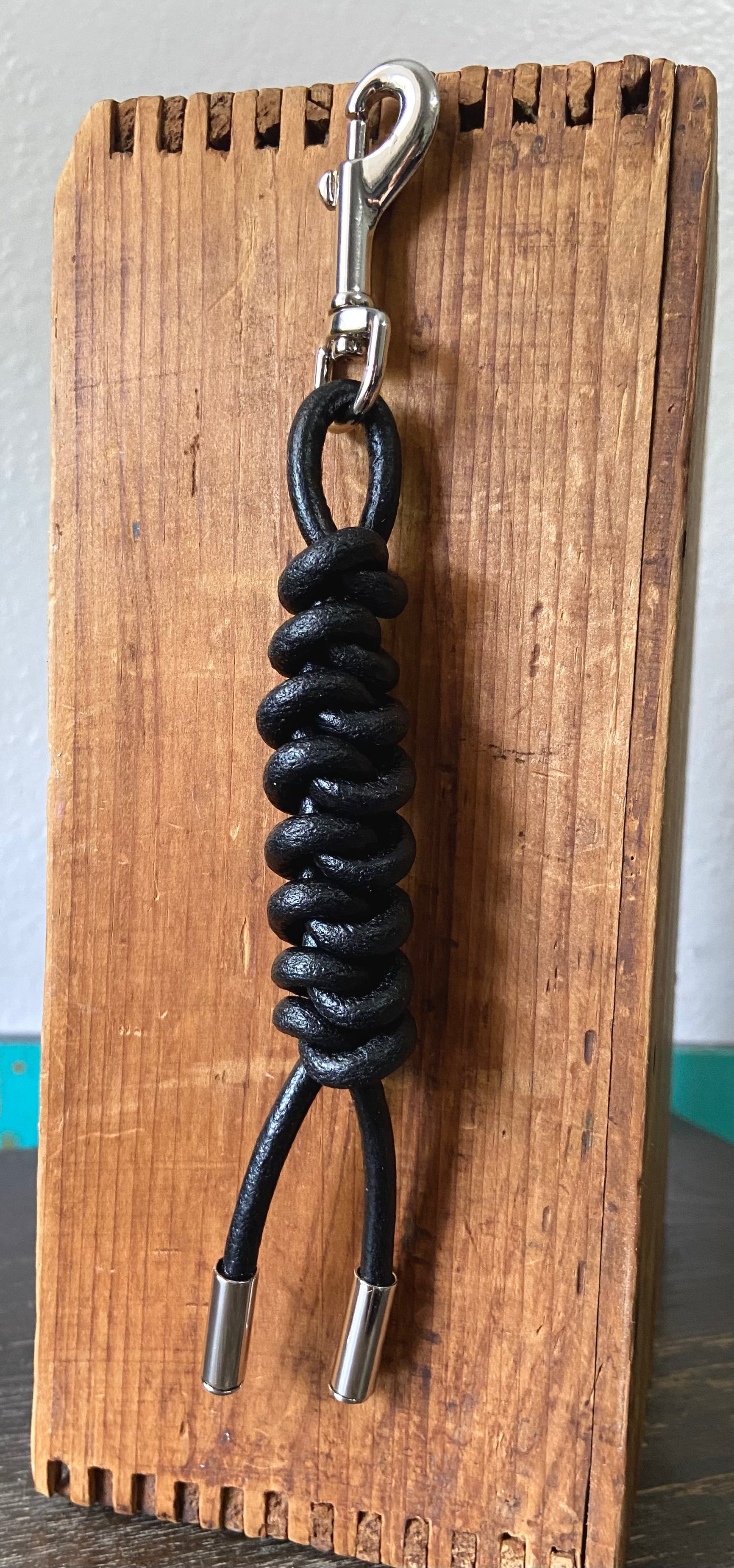 Snake knot wrap bag charm